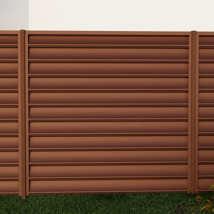 Schutting Gamma Chocolade Bruin