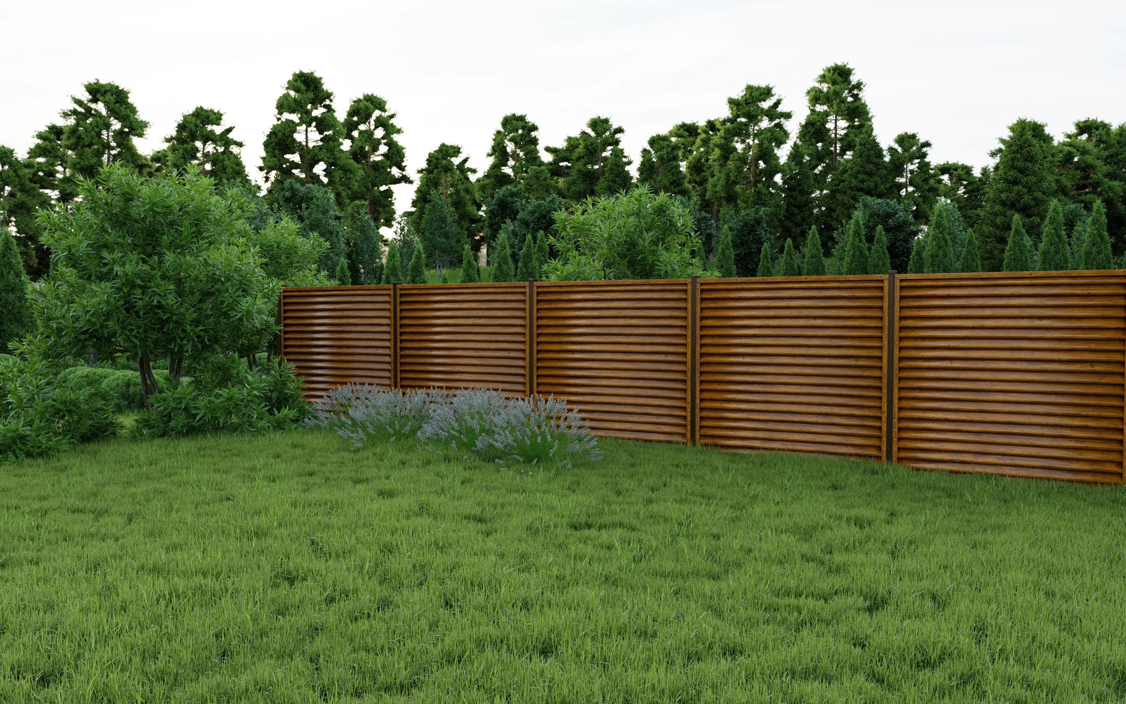 Fence Panel Pyramid | Oak