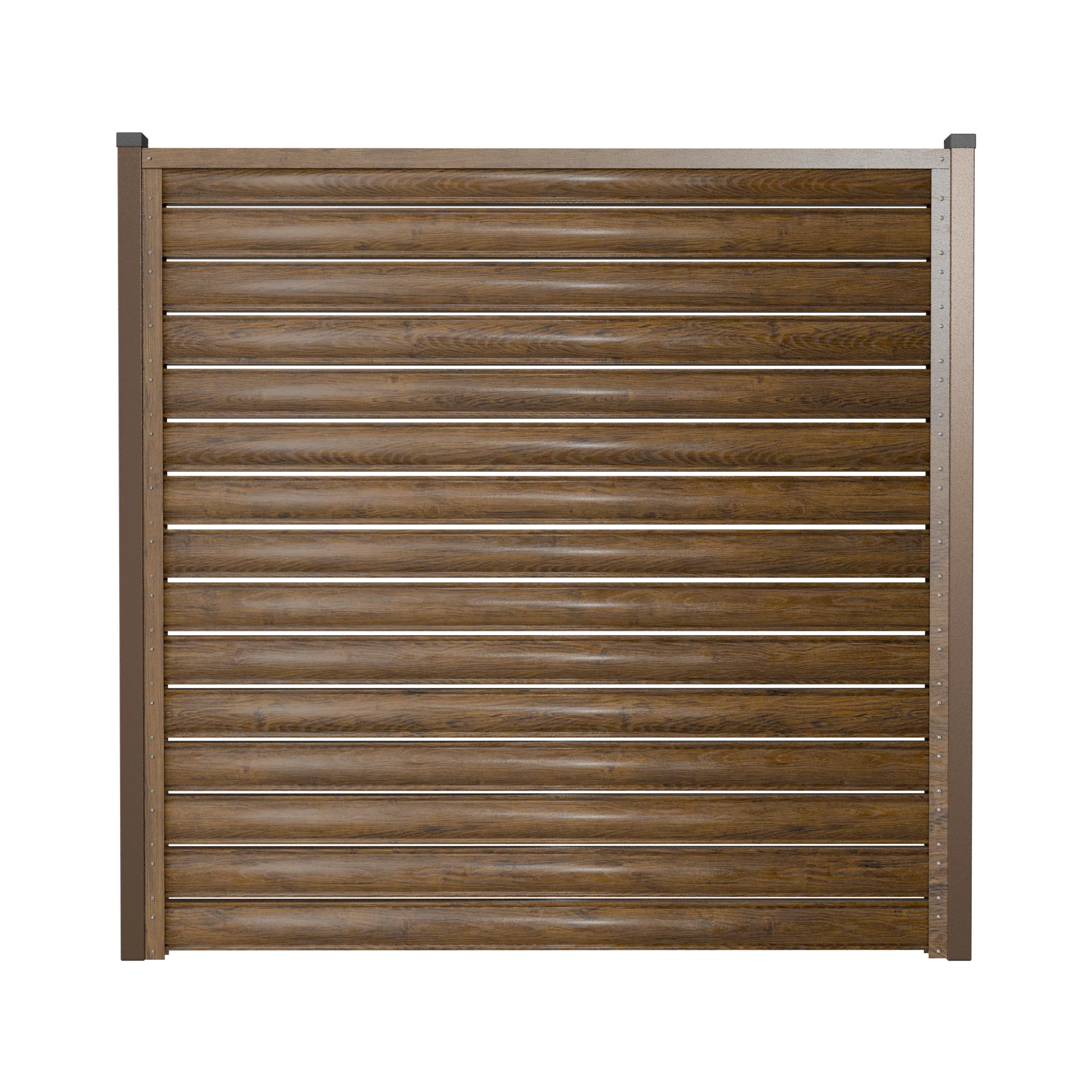 Schuttingpaneel Terra Walnoot