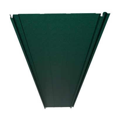 Steel Click-System Cladding Panel | Green RAL6005 | 250x55 cm Mavlli