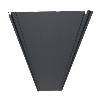 Steel Click-System Cladding Panel | Grey RAL7024 | 255x55 cm Mavlli