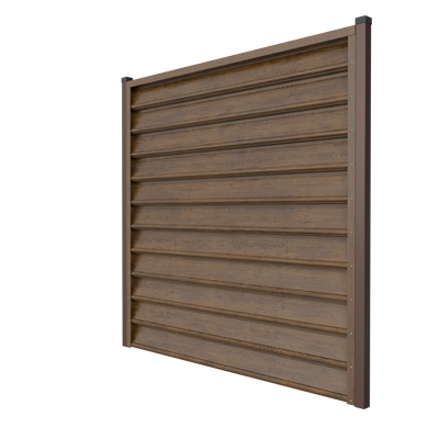 Schutting Gamma | Walnoot