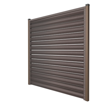Fence Panel Terra | Brown RAL8017 Mavlli