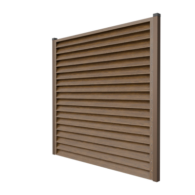 Schuttingpaneel Sigma | Walnoot