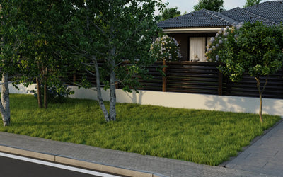 Fence Panel Terra | Brown RAL8019 Hi-Mat Mavlli