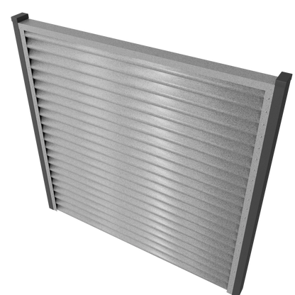 Panneau de clôture Pyramide | Galvanum