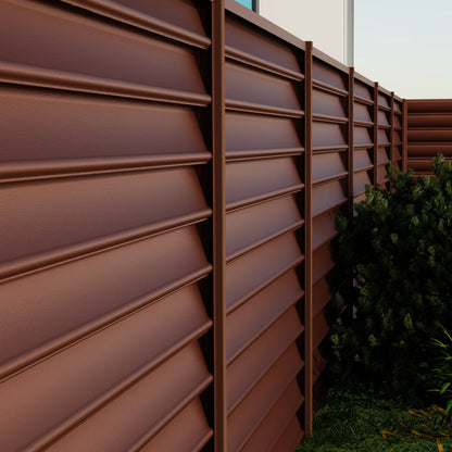 Schutting Gamma Chocolade Bruin