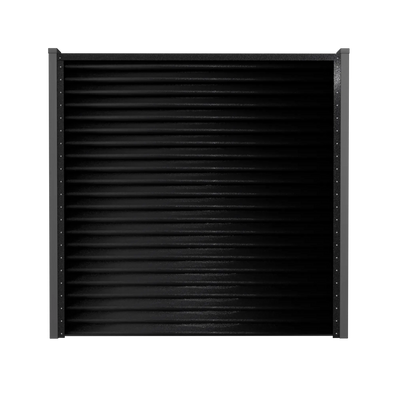 Fence Panel Pyramid | Black RAL9005 Hi-Mat Mavlli