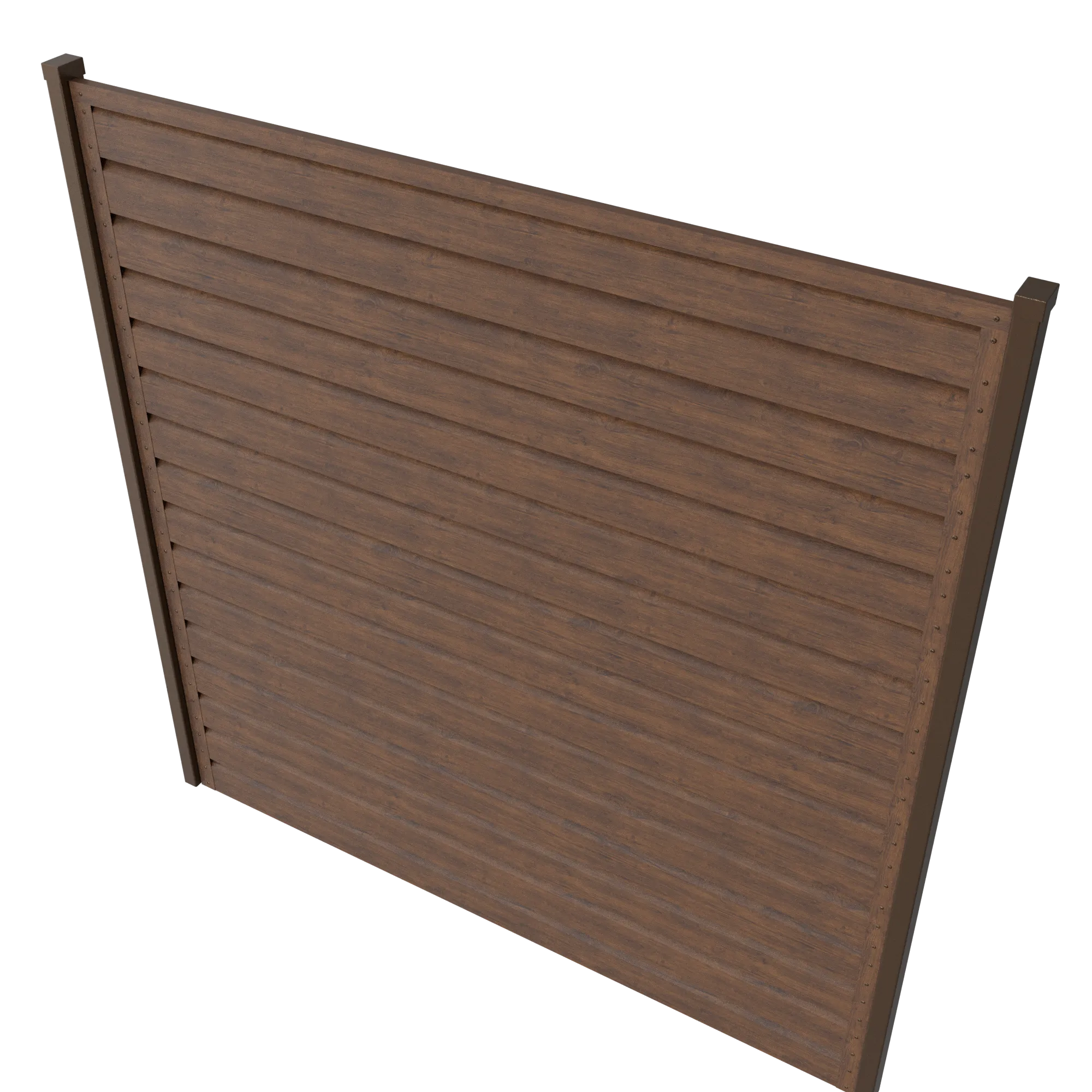 Panneau de clôture Rombo Mini | Acajou
