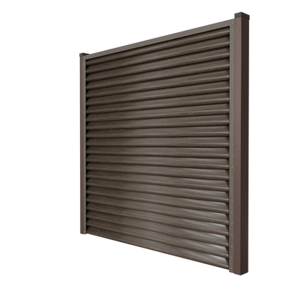 Panneau de clôture Pyramide | Bouleau