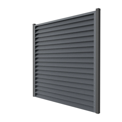 Fence Panel Sigma | Grey RAL7024 Mavlli