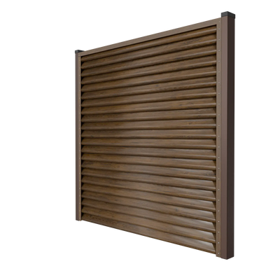 Fence Panel Pyramid | Walnut Mavlli