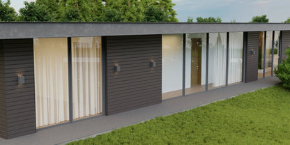 Bardage en Tôle d’Acier | Brun Foncé | RAL8019