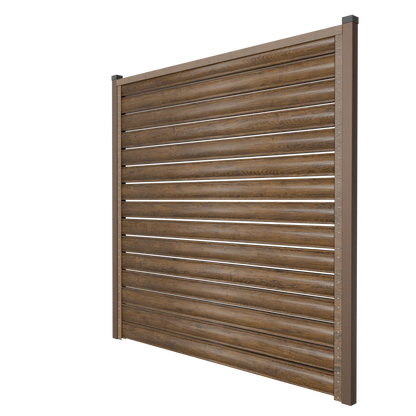 Schuttingpaneel Terra Walnoot