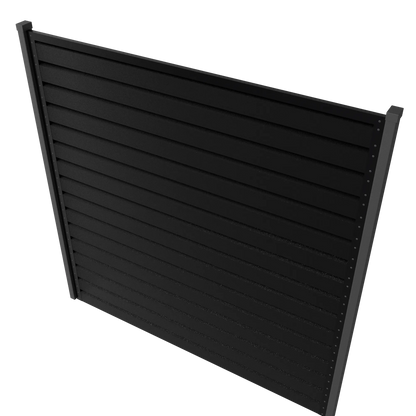 Panneau de clôture Rombo Mini | Noir métallique RAL9005