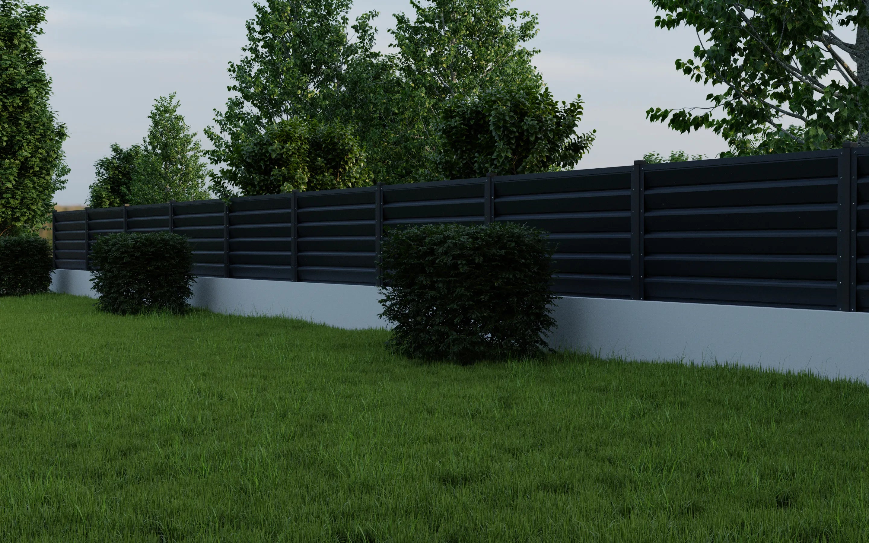 Schuttingpaneel Gamma | Antraciet Grijs | RAL7016