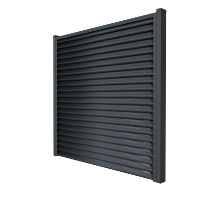 Fence Panel Pyramid | Anthracite RAL7016 Mavlli