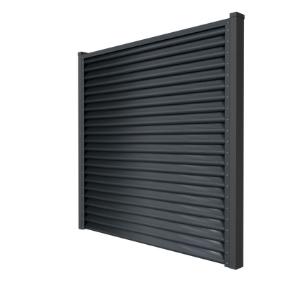 Schuttingpaneel Piramide | Antraciet Grijs | RAL7016