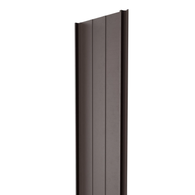 Steel Click-System Cladding Panel | Brown RAL8017 | 250x55 cm Mavlli