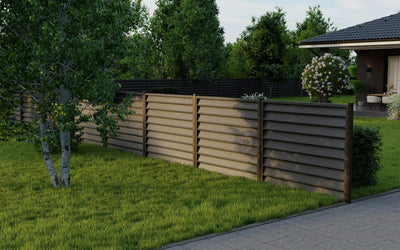 Fence Gamma | Dark Brown RAL8019 Mavlli
