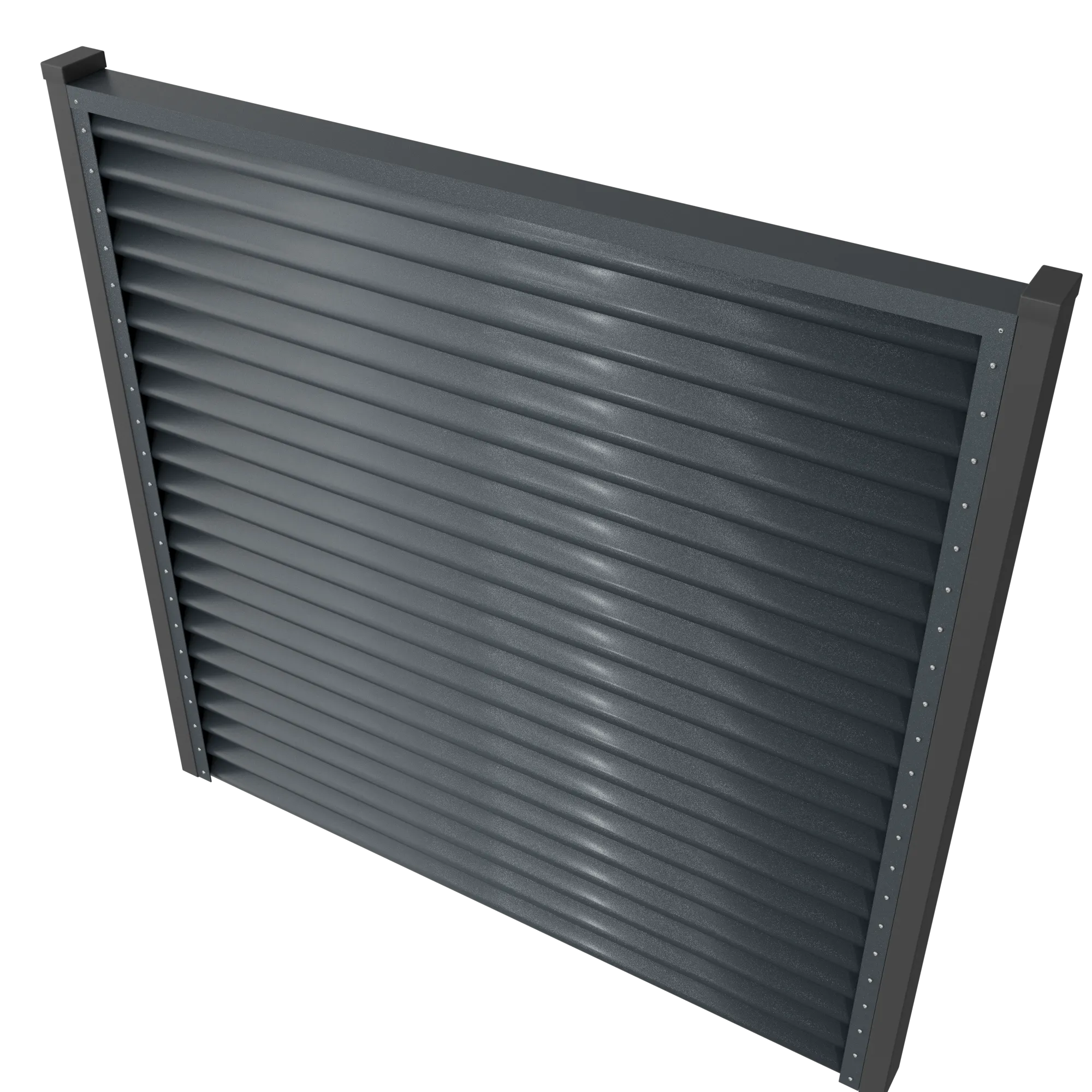 Schuttingpaneel Piramide | Antraciet Grijs | RAL7016