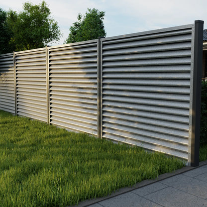 Piramide Schuttingpaneel | Galvanum