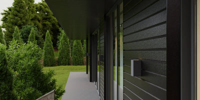 Steel Sheet Cladding | Dark Brown RAL8019 Hi-Mat | 250x26 cm Mavlli