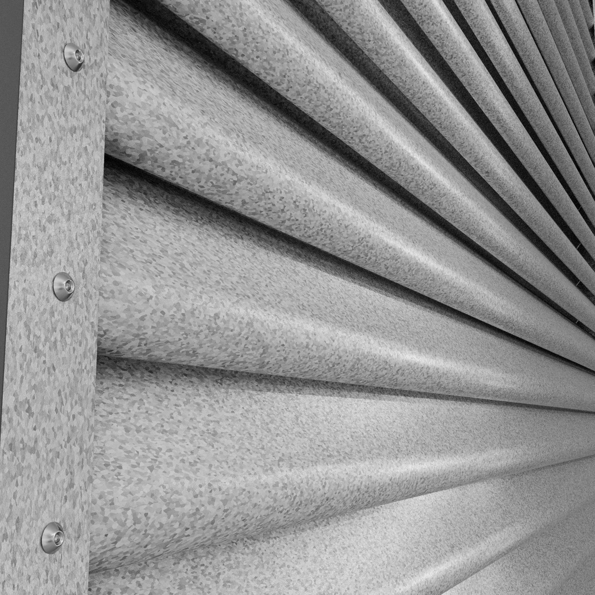 Panneau de clôture Pyramide | Galvanum