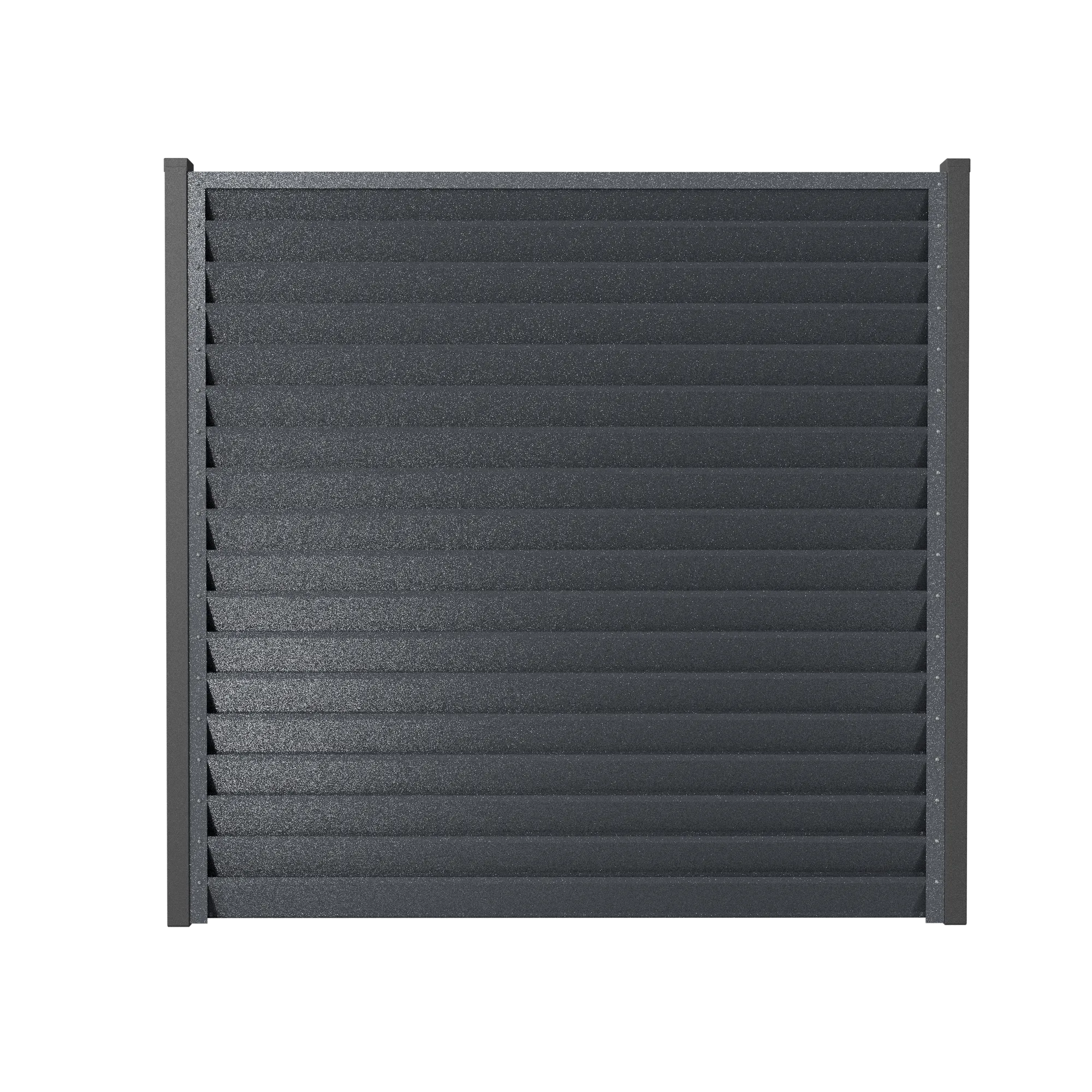 Schuttingpaneel Sigma | Zilvergrijs | RAL7024
