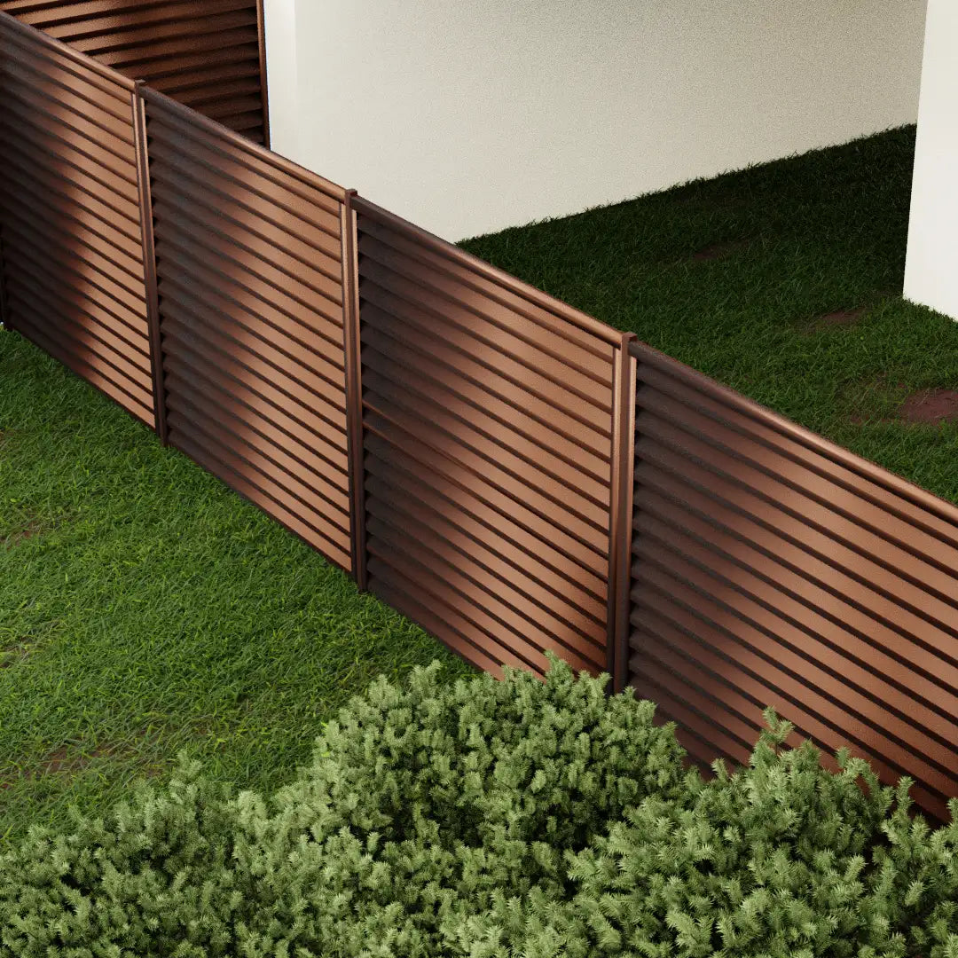 Panneau de clôture Atlas Chocolate Brown