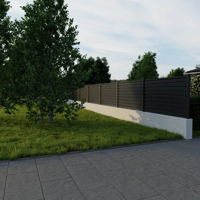 Fence Panel Rombo Mini | Grey RAL7024 Hi-Mat Mavlli