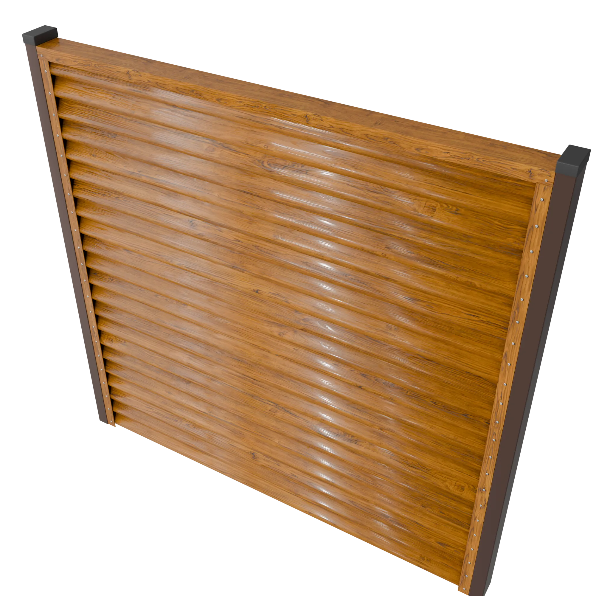 Schuttingpaneel Piramide Eik