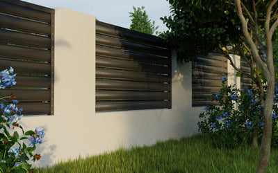 Fence Panel Terra | Grey RAL7024 Mavlli