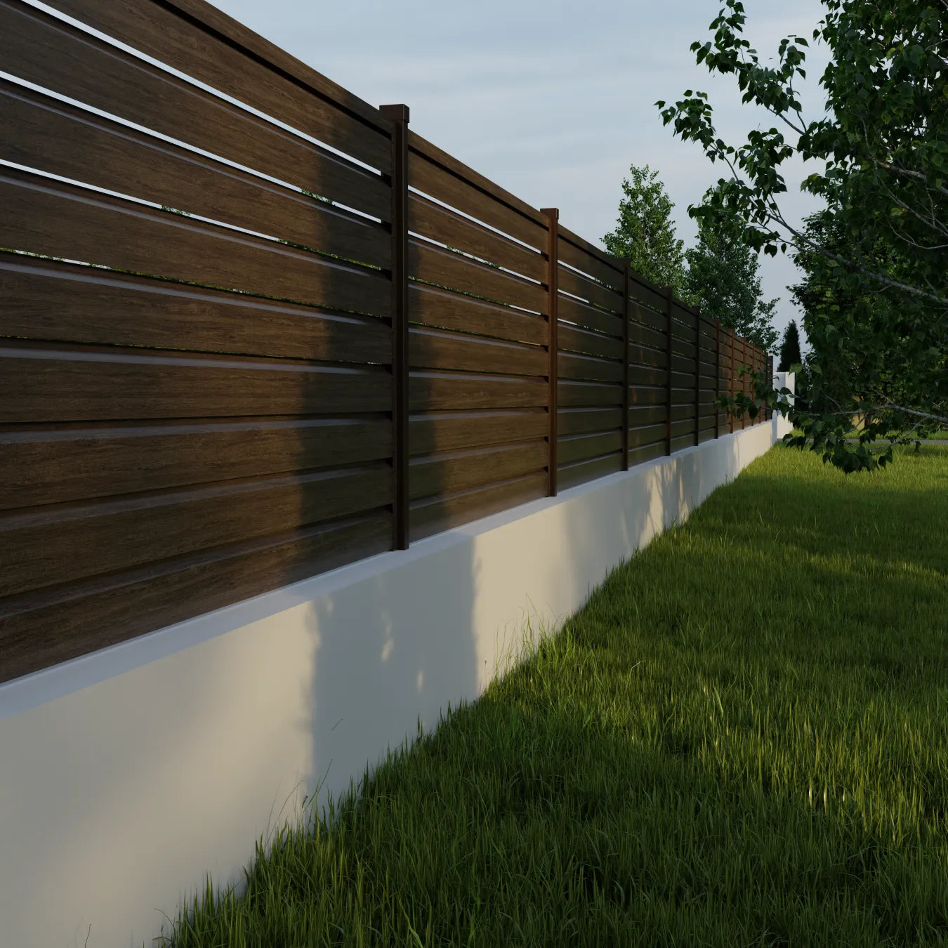 Panneau de clôture Rombo Mini | Bouleau