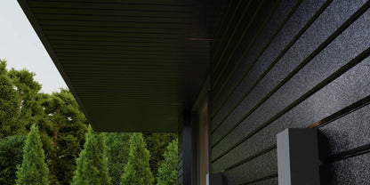 Bardage en Tôle d’Acier | Gris Argent Métallique | RAL7024