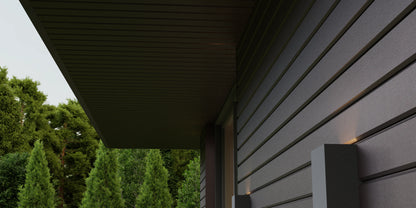 Bardage en Tôle d’Acier | Brun Chocolat | RAL8017