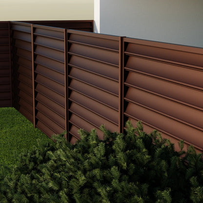 Schutting Gamma Chocolade Bruin