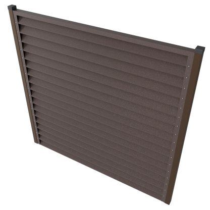 Schuttingpaneel Sigma | Chocoladebruin | RAL8017