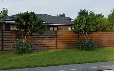 Schutting Gamma | Walnoot