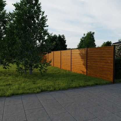 Panneau de clôture Rombo Mini | Chêne