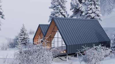 Steel Click-System Cladding Panel | Anthracite RAL7016 | 250x55 cm Mavlli