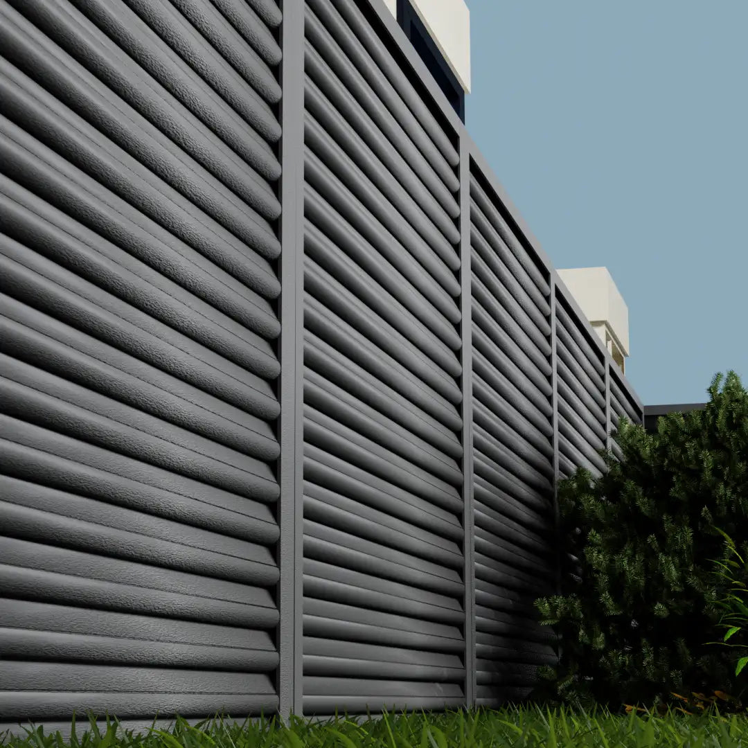 Schutting Piramide Chocolade Bruin