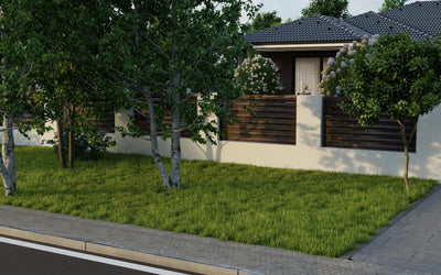 Fence Panel Terra | Brown RAL8017 Mavlli