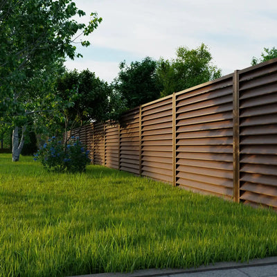 Fence Panel Sigma | Mahogany Mavlli