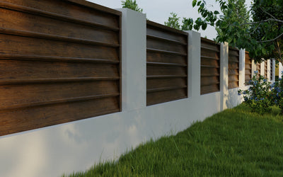 Schutting Gamma | Walnoot