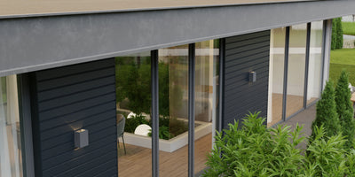 Bardage en acier | Anthracite RAL7016 | 250x26 cm