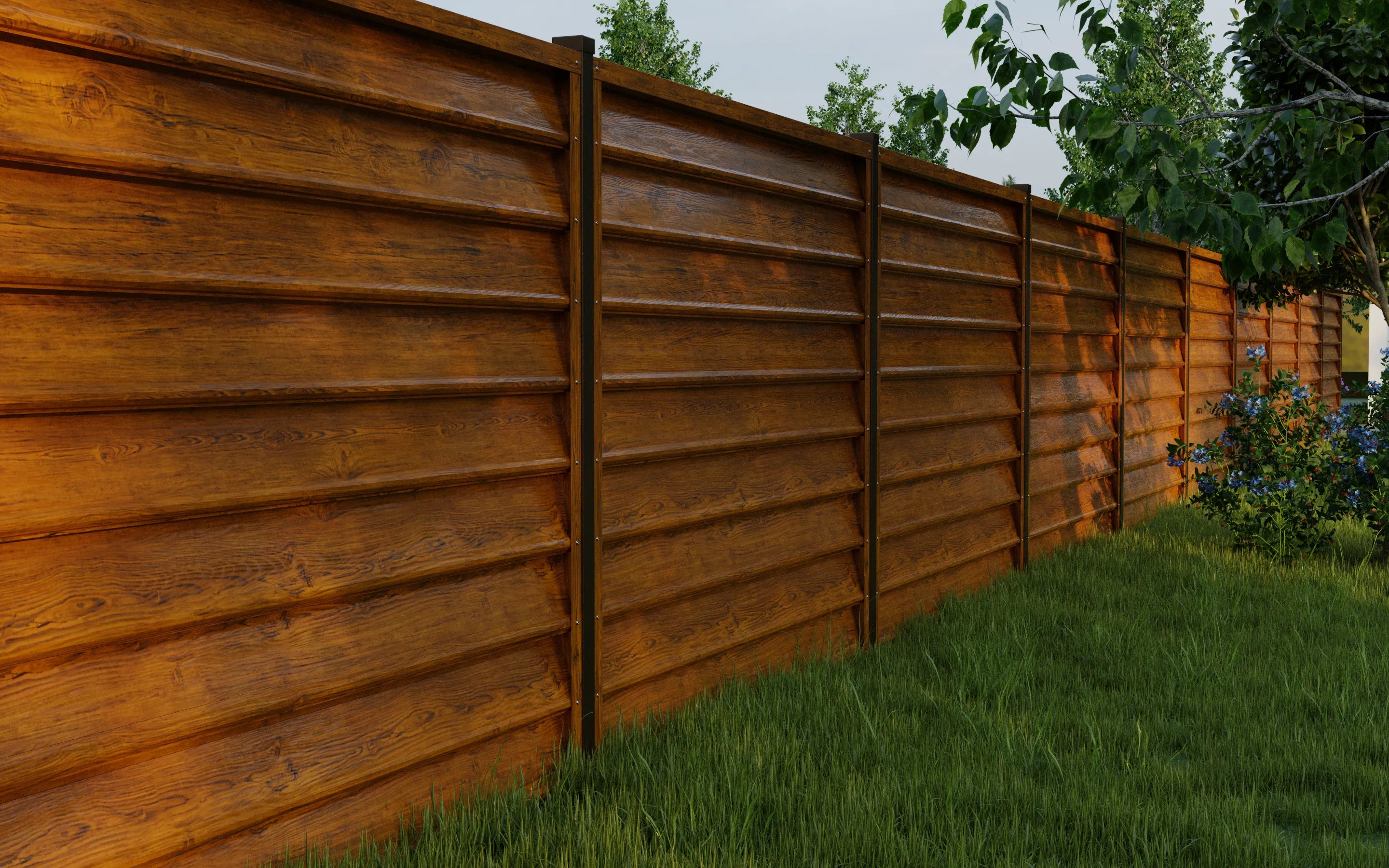 Schutting Gamma Eik