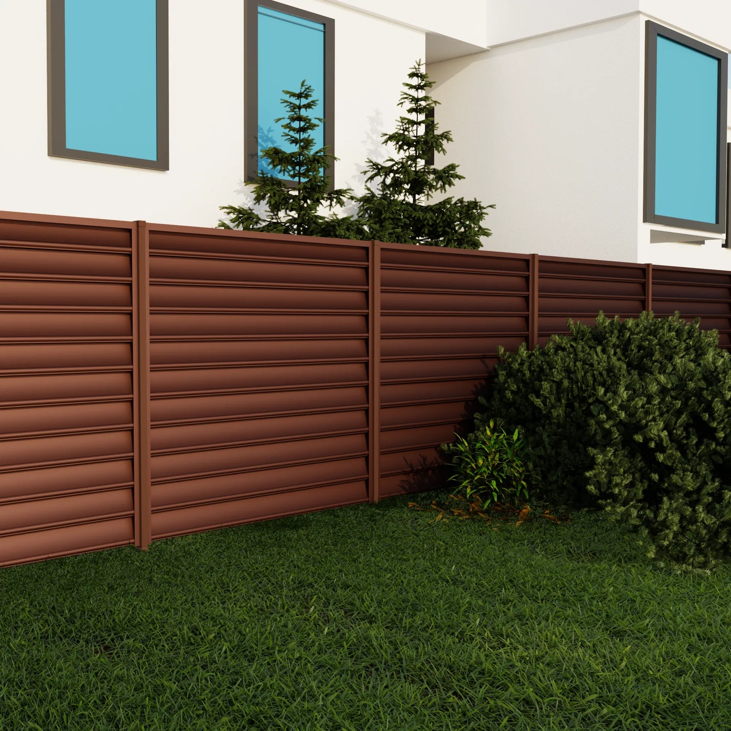 Schutting Gamma Chocolade Bruin
