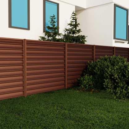 Schutting Gamma Chocolade Bruin