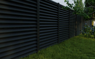 Fence Panel Pyramid | Anthracite RAL7016 Mavlli
